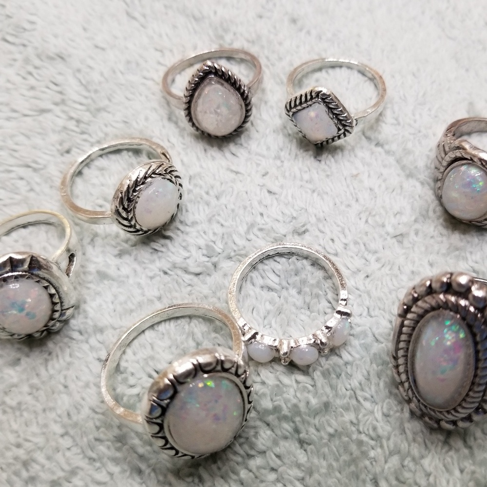 RINGS GA-LOR  (8pc SET)#0100F2000